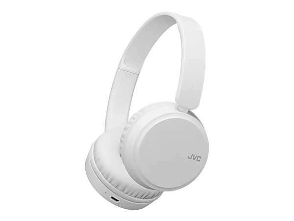 JVC HA S35BT Headphones with mic on ear Bluetooth wireless white