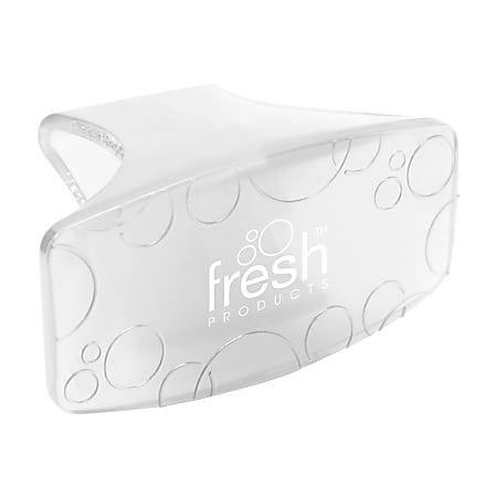 Fresh Products Eco Clip Toilet And Trash Air Fresheners, Honeysuckle Scent, 1.9 Oz, White, Pack Of 72 Fresheners