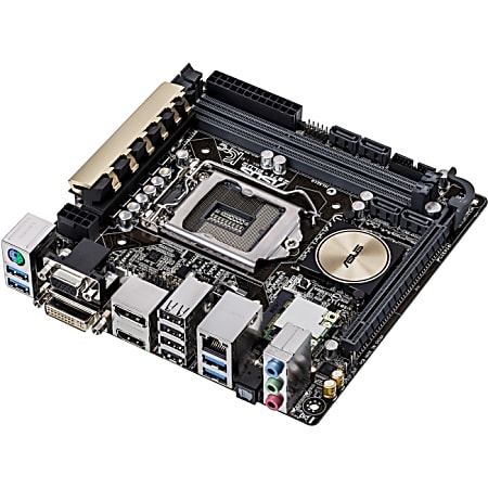 Asus Z97I- PLUS Desktop Motherboard - Intel Z97 Express Chipset - Socket H3 LGA-1150