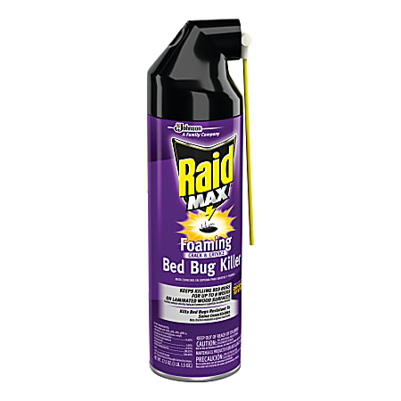 Raid Max Foaming Crack & Crevice Bedbug Killer, 17.5 Oz