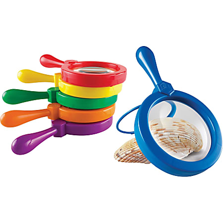 Learning Resources Primary Science Jumbo Magnifiers Set - Magnifying Area 4.50 Learning Resources Primary Science Jumbo Magnifiers Set - Magnifying Area 4.50