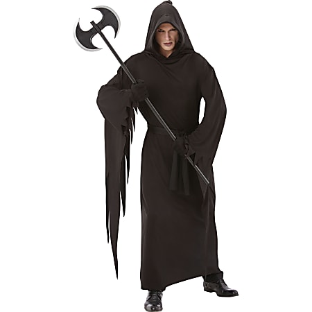 Amscan Spirit Of Terror Adults' Halloween Costume, Black