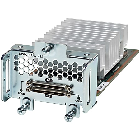 Cisco 8-Port WAN Interface Card - 8 x DB-25 Asynchronous/Synchronous Serial RS-232 WAN256 kbit/s