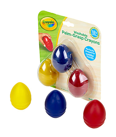 Crayola 6ct My First Washable Palm-Grasp Crayons • Price »