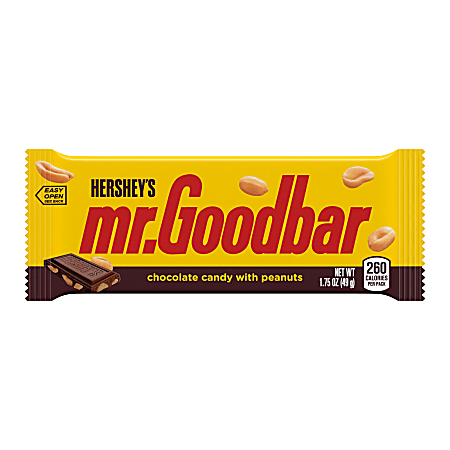Hershey’s® Mr. Goodbar Chocolate Bars, 6 Bars Per Pack, Bag Of 2 Packs