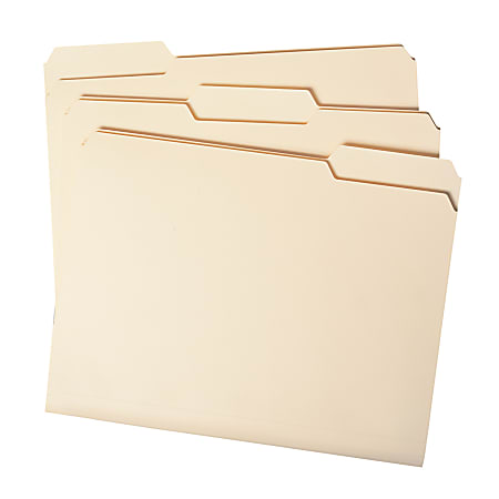 1/3 Cut Letter Size Red Manila File Folder 151782 LC Industries LOT of 12 Folder 
