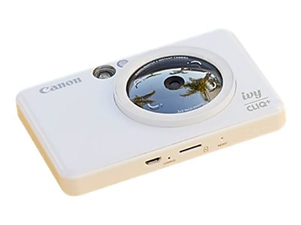 Canon IVY ホワイト デジタルカメラ Canon ivy CLIQ Digital camera compact with instant photo printer