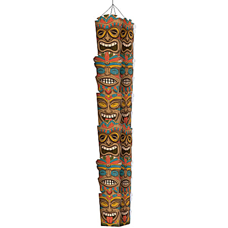 Amscan Summer Totem Pole Decoration, 96" x 10",