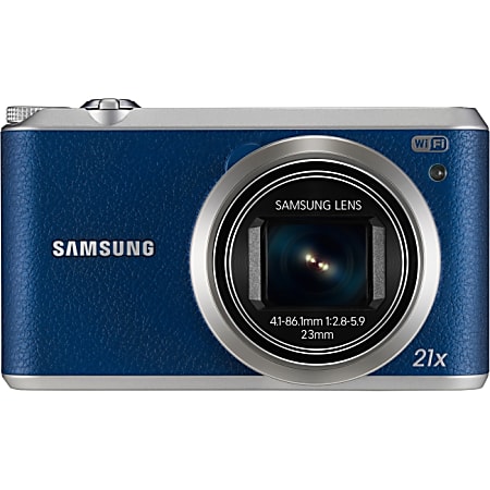 Samsung WB350F 16.3 Megapixel Compact Camera - Blue