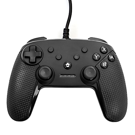 Gamefitz Wired Controller For Nintendo Switch, Black