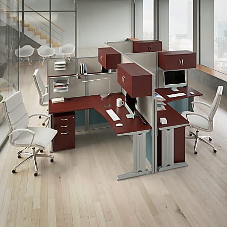 Bush Business Furniture Office In An Hour L Workstation with