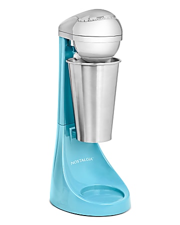 Nostalgia Electrics 2-Speed Milkshake Maker, Blue