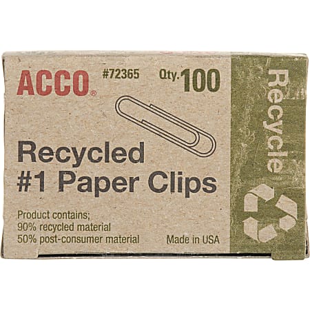 OIC Paper Clips, Giant Color Coated - 80 clips