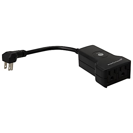TP-LINK 2-Outlet Smart Outdoor Plug, Black KP400 - The Home Depot