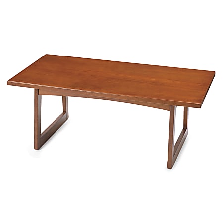 Safco® Urbane Collection™ Coffee Table, 16"H x 42"W x 21"D, Cherry