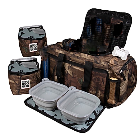 Overland Dog Gear Ultimate Week Away Duffel Camo Office Depot