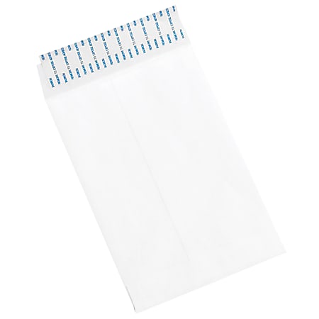 Partners Brand 6" x 9" Catalog Envelopes, Self Seal, White, Box Of 500