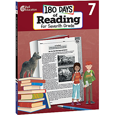Shell Education 180 Days Of Reading 2nd Edition, Grade 7
