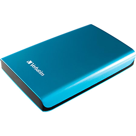 Verbatim 500GB Store 'n' Go Portable Hard Drive, USB 3.0 - Blue - USB 3.0 - Blue