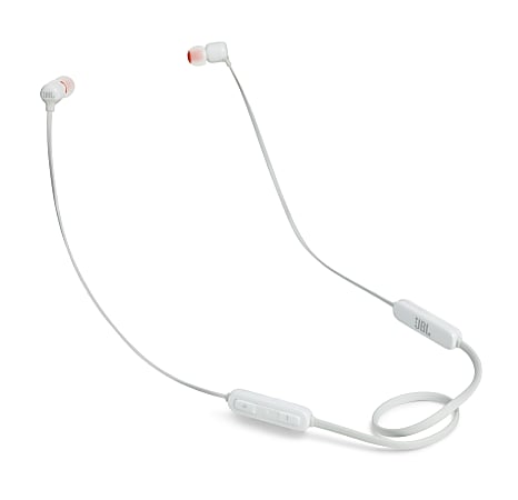 JBL In-Ear Bluetooth® Headphones, JBLT110BTWHT
