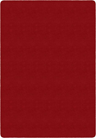Flagship Carpets Americolors Rug, Rectangle, 4' x 6', Rowdy Red