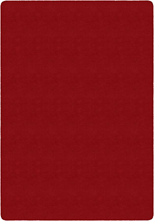 Flagship Carpets Americolors Rug, Rectangle, 4' x 6', Rowdy Red