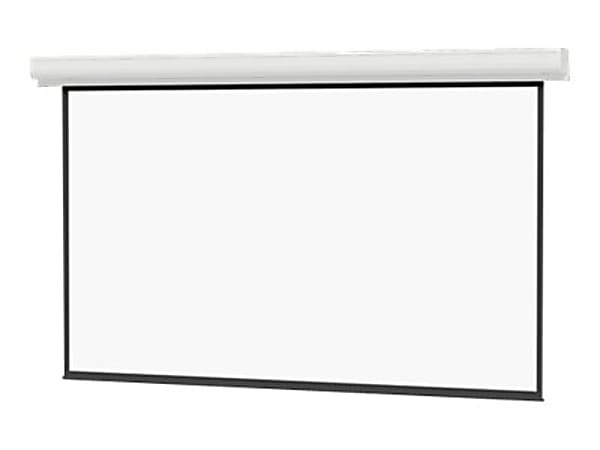 Da-Lite Contour Electrol HDTV Format - Projection screen - ceiling mountable, wall mountable - motorized - 133" (133.1 in) - 16:9 - High Contrast Matte White - white powder coat