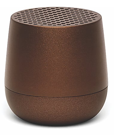 Lexon MINO+ LA125 Wirelessly Rechargeable Bluetooth Speaker, Bronze