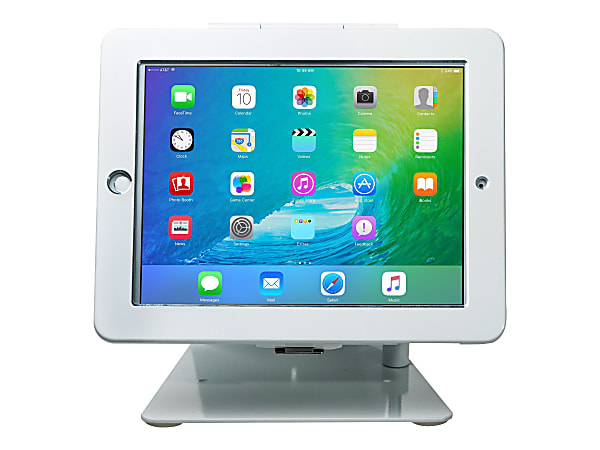 CTA Digital Desk Mount for iPad, iPad Air, iPad Pro - White - 9.7" Screen Support
