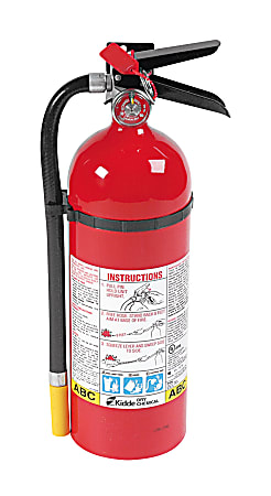 Dry Chemical Fire Extinguisher Plastic Refridgerator Magnet 
