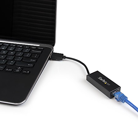 StarTech.com USB 3.0 to Gigabit Ethernet NIC Network Adapter 10/ 100/ 1000  - USB31000S - Ethernet Adapters 