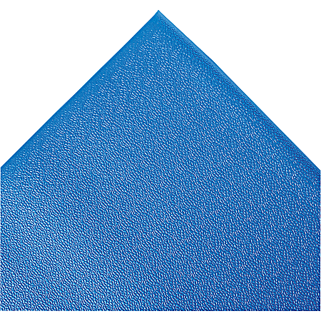 Crown Comfort King Antifatigue Mat, 60" x 36", Royal Blue