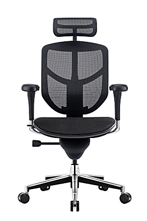 BLACK Design×DEVICE work FUKUBAKO WorkPro Quantum 9000V2 Series Ergonomic MeshFabric High Back Chair
