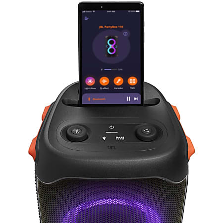 JBL PartyBox 110 160W Powerful Sound Portable Party Speaker Black