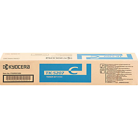 Kyocera TK-5207C Original Toner Cartridge - Cyan - Laser - 12000 Pages - 1 Each