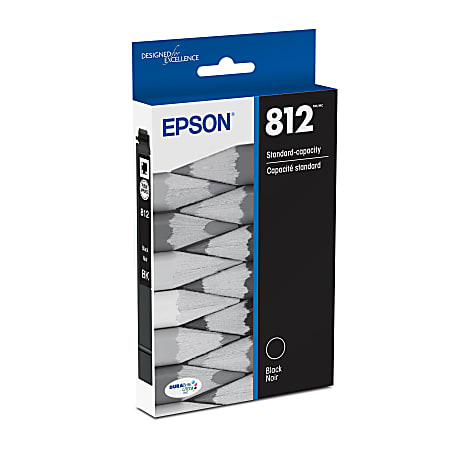 Epson® 812 DuraBrite® Ultra Black Ink Cartridge, T812120-S