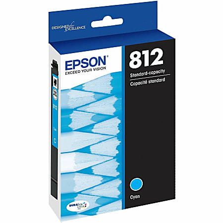 Epson&reg; DURABrite&reg; 812 Cyan Ultra Ink Cartridge