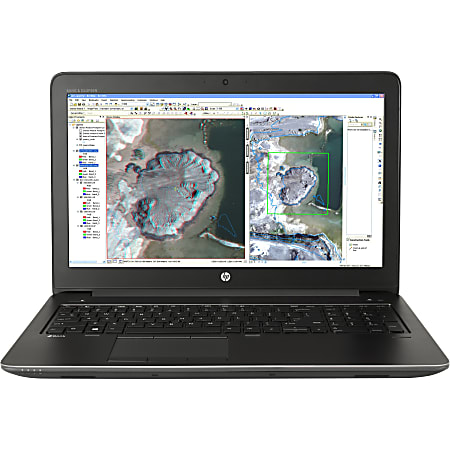 HP ZBook Laptop, 15.6" Screen, Intel® Core™ i7, 8GB Memory, 256GB Solid State Drive, Windows® 7 Pro