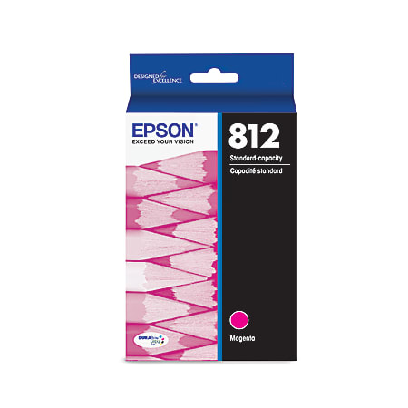 Epson® DURABrite® 812 Magenta Ultra Ink Cartridge,