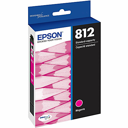 Epson&reg; DURABrite&reg; 812 Magenta Ultra Ink Cartridge