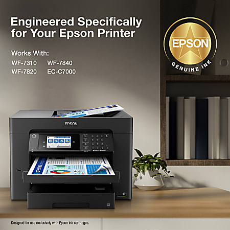 Epson 812 DuraBrite Ultra Cyan Magenta Yellow Ink Cartridges