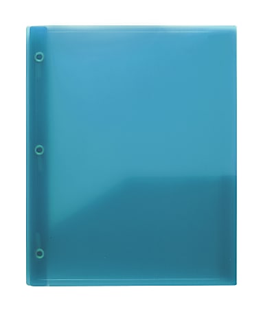 Office Depot Brand Translucent 2 Pocket Folder With Fasteners Letter ...