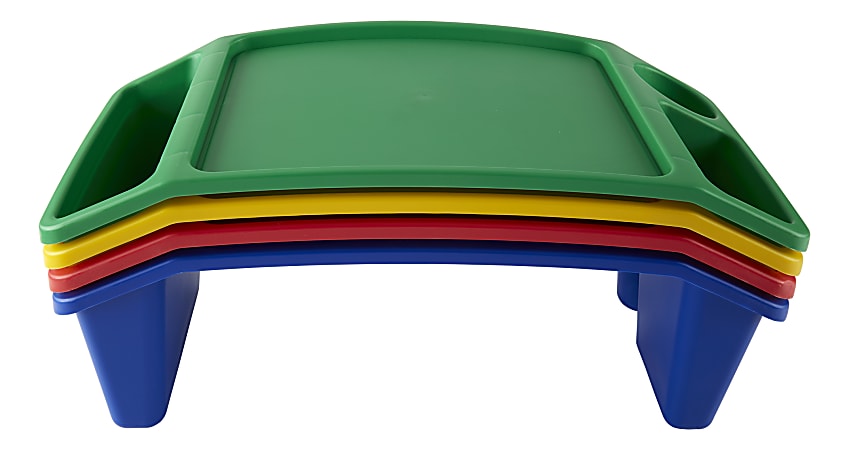 Office Depot® Brand Kids Lap Tray, 23-1/4" x 11-7/8" x 8-1/4", Assorted Colors, BF9012N