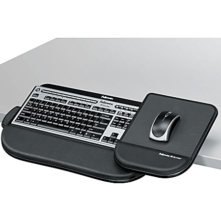 Fellowes® Tilt 'n Slide Pro™ Keyboard Manager, Black