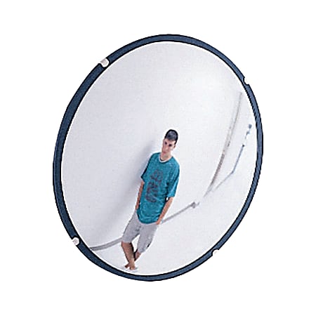 See-All® Round Glass Convex Mirror, 36"