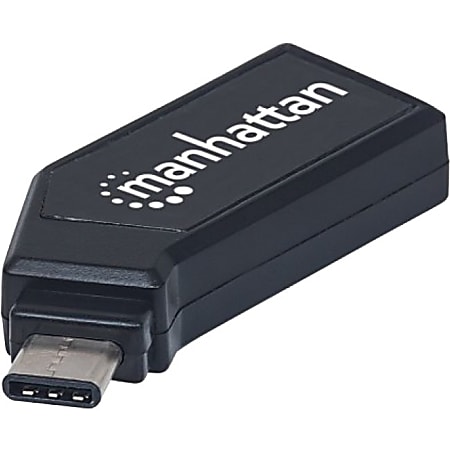 Manhattan USB-C Mini 24-in-1 Multi-Card Reader/Writer - Hi-Speed USB, Mobile 2.0, 24-in-1
