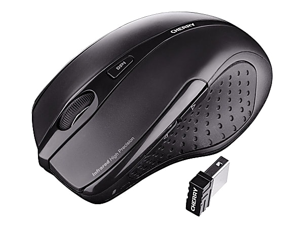 CHERRY Wireless Mouse, 5 Button, Black 3000