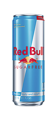 Red Bull Sugarfree Energy Drink, 12 Oz