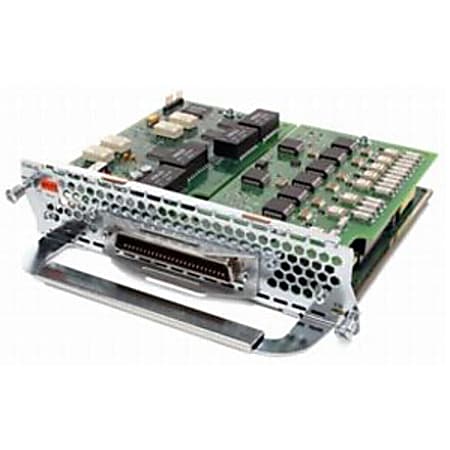 Cisco High Density VoiceFax Network Module - Voice / fax module - expansion slot - FXS/FXO - analog ports: 7 - for Cisco 28XX, 28XX V3PN, 29XX, 38XX, 38XX V3PN, 39XX