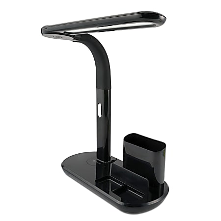 OttLite Floor Lamp Black - Office Depot